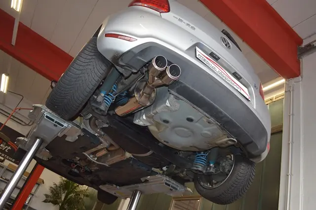 Friedrich Motorsport 70mm Anlage VW Polo 6R GTI Foto