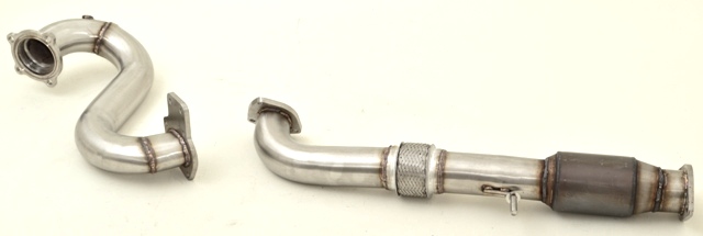 Friedrich Motorsport  76mm Downpipe mit Sport-Kat. Opel Astra J GTC OPC