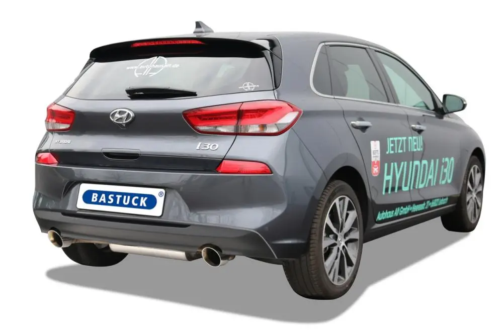Bastuck Sportauspuff Hyundai i30 PDE Race-Look Tuning