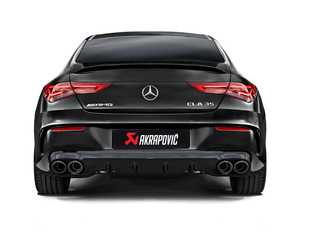 Akrapovic Slip-On Titanium für Mercedes CLA35 AMG 