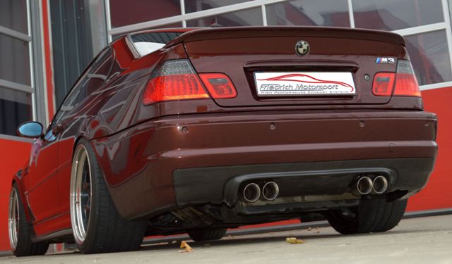 Friedrich Motorsport Duplex Endschalldämpfer BMW E46 