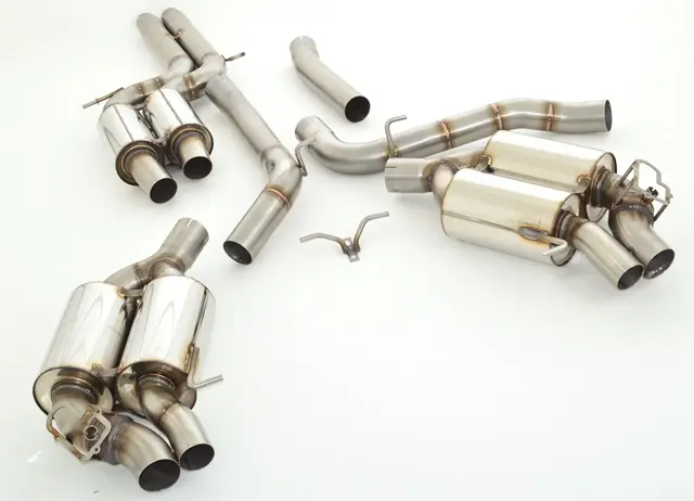 Friedrich Motorsport 2x76mm Duplex-Anlage Edelstahl