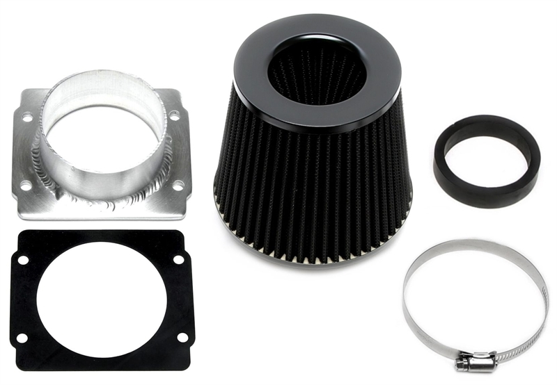 TA Technix schwarzer Sportluftfilter mit Adapter / BMW 3er Serie / E36 / 4-​Zylinder