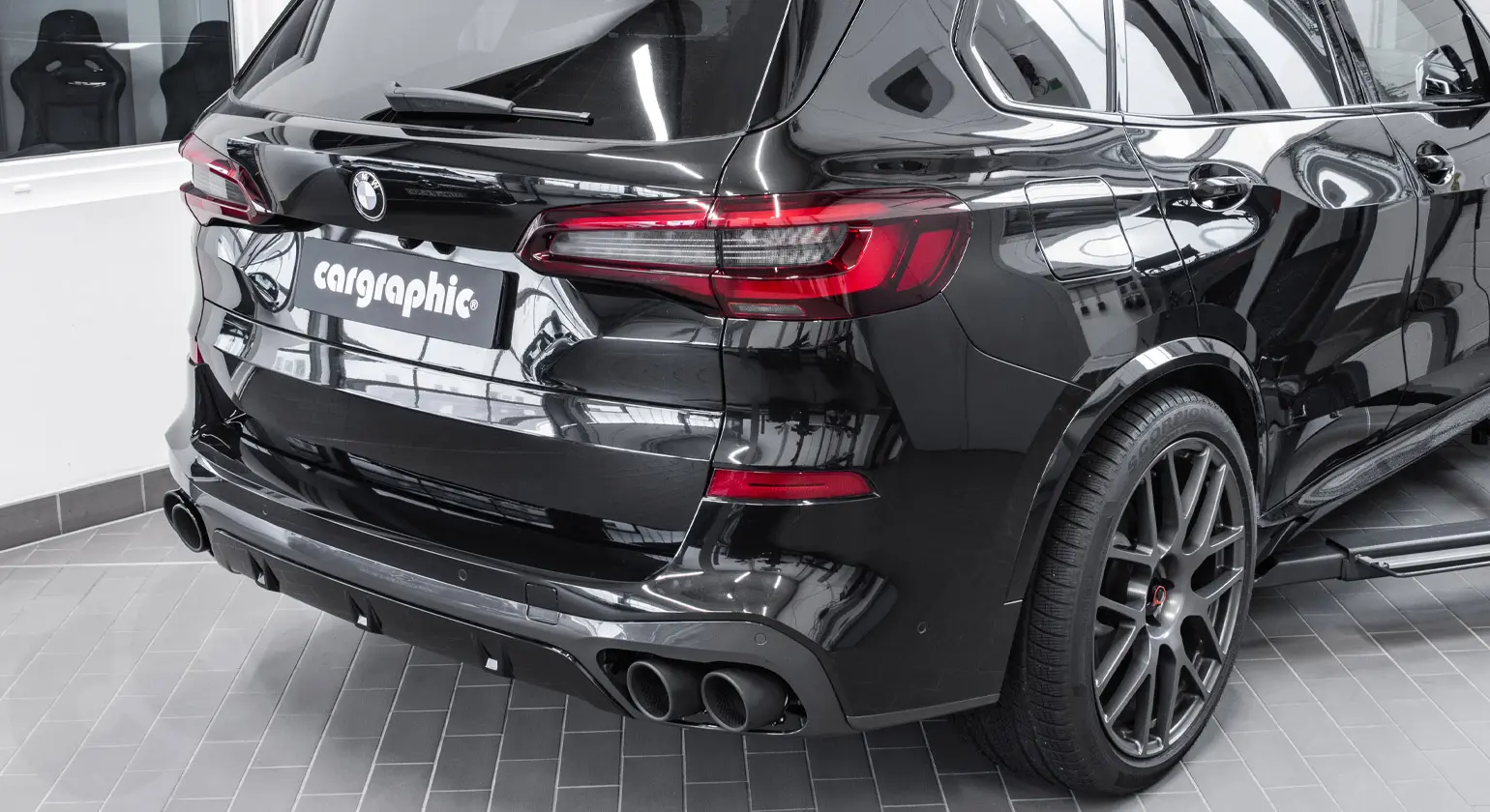 CARGRAPHIC Doppelendrohrsatz BMW X5 G05 X6 G06 Tuning