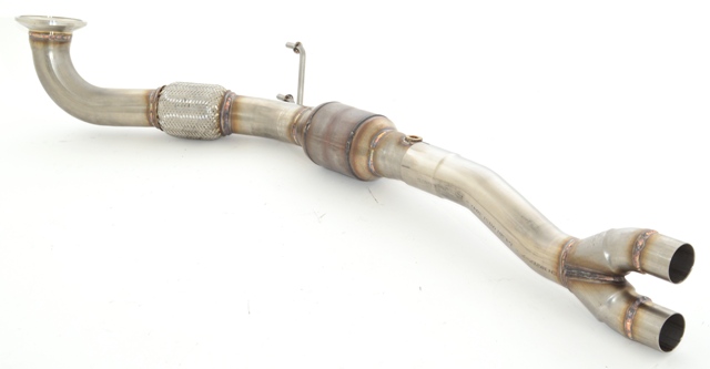 Friedrich Motorsport 76mm Downpipe mit 200 Zellen Sport-Kat. Audi TTRS / Plus 8J Quattro