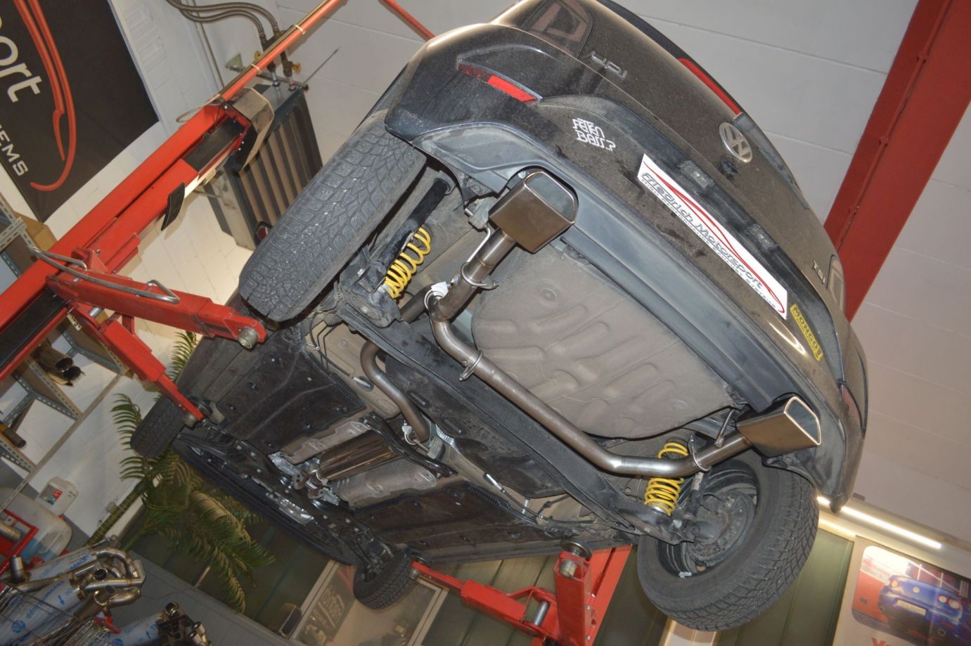 Friedrich Motorsport Duplex-Auspuff VW UP! 