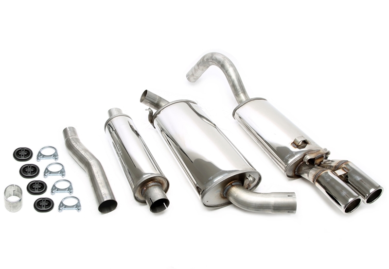 TA Technix Edelstahlanlage 2x70mm passend für Audi 80/90+Coupe Typ 89 TA Technix Auspuff 2x70mm für Audi 80/90 Typ 89 kaufen