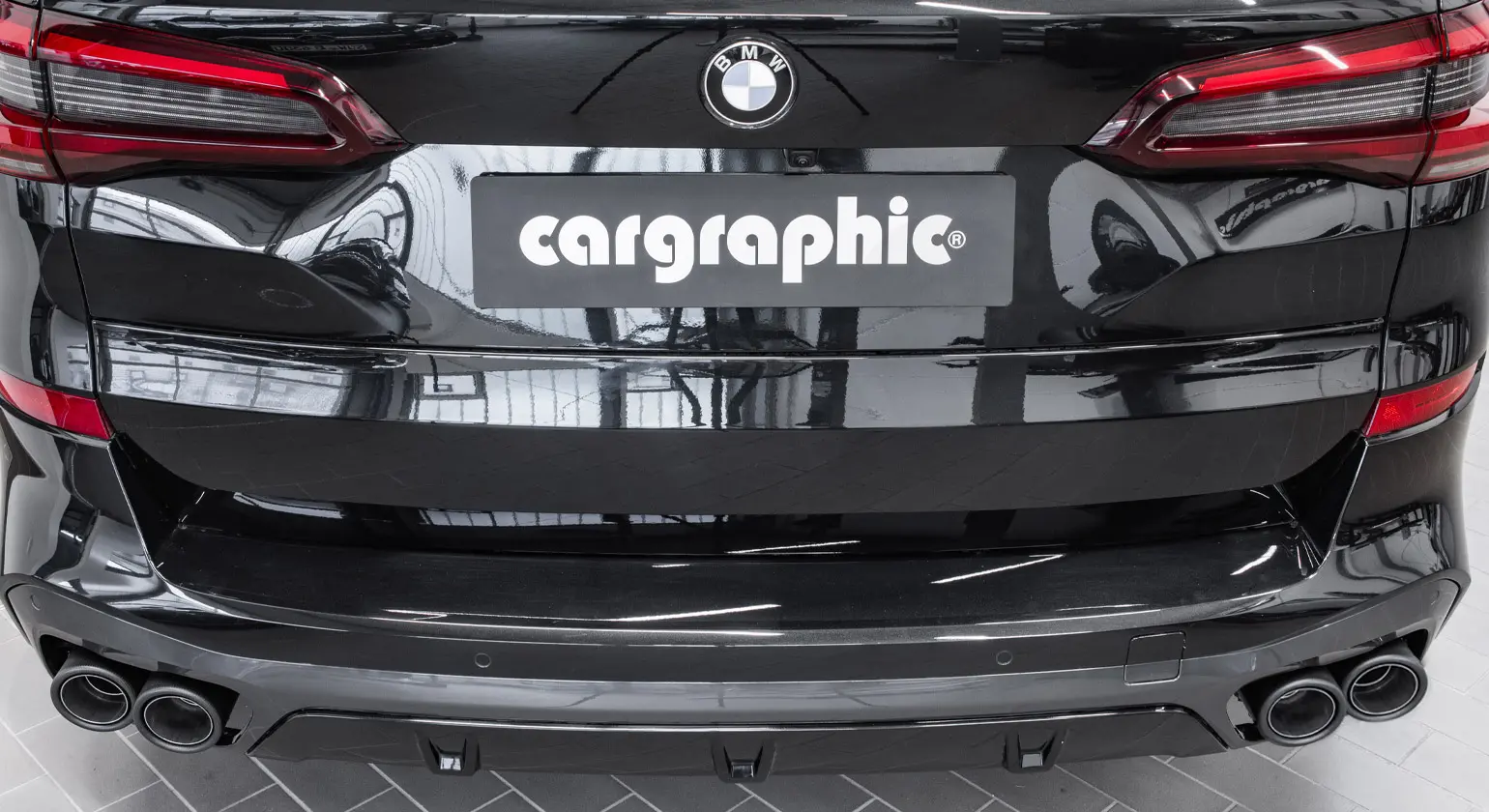 CARGRAPHIC Doppelendrohrsatz für BMW X5 G05/X6 G06 Tuning