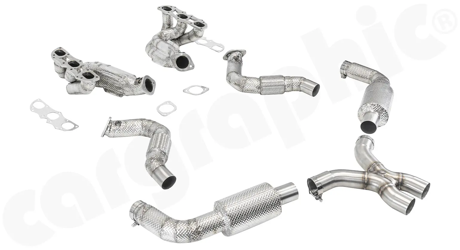 CARGRAPHIC Motorsport Abgasanlage für Porsche 981 Anleitung