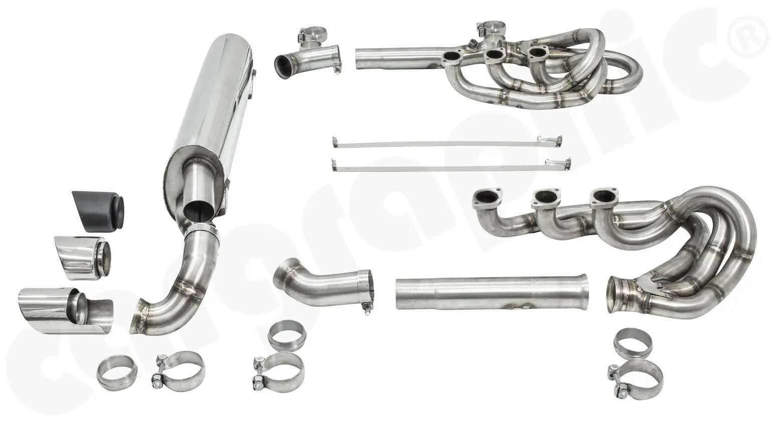 CARGRAPHIC Sportauspuff für Porsche 911 964 Carrera Bild