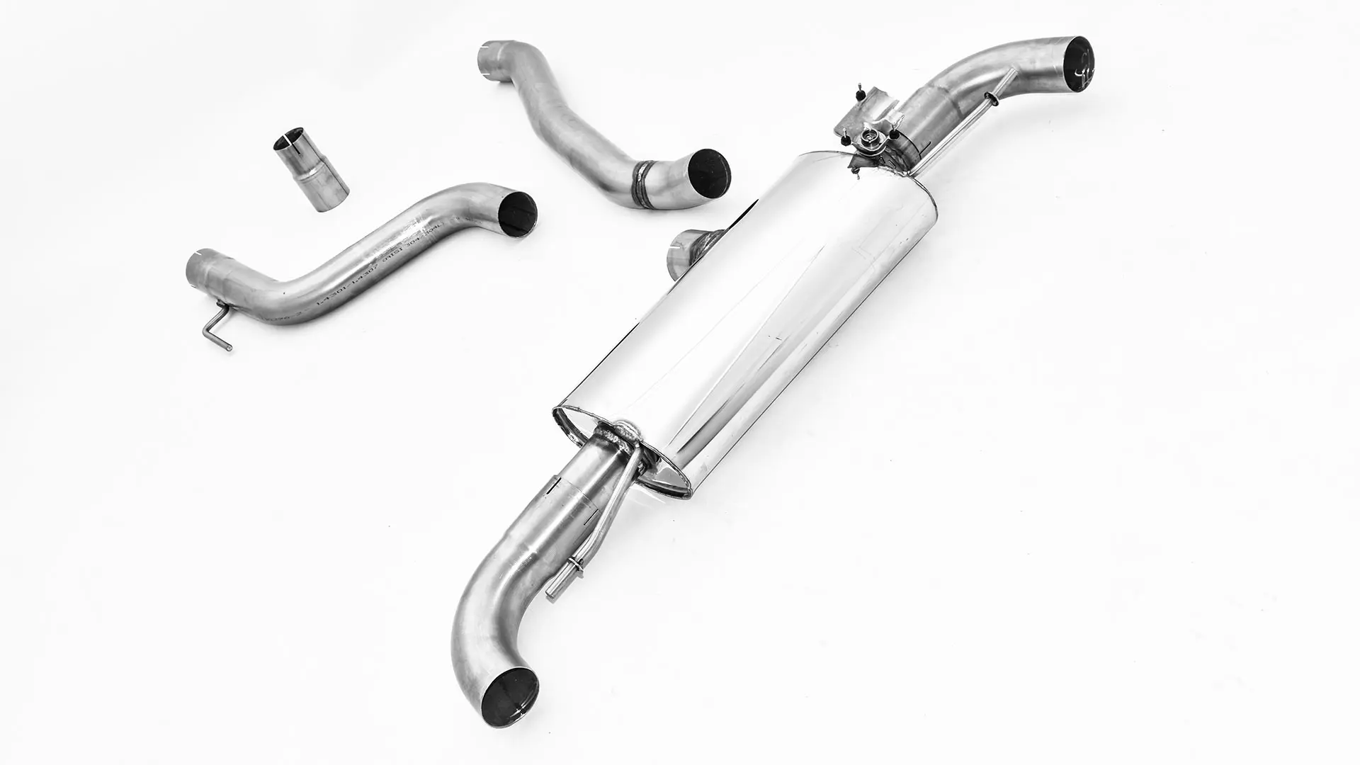 Friedrich Motorsport 76mm Duplex-Anlage Mercedes W177 A-Klasse Frontantrieb und 4MATIC AMG-Heck