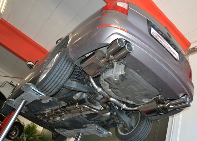 Friedrich Motorsport Duplex-Anlage Skoda Superb Foto