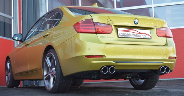 Friedrich Motorsport Duplex 76mm Edelstahl Foto