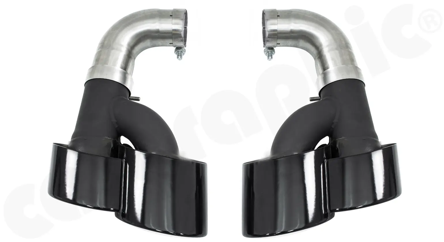 CARGRAPHIC Endrohrsatz für Porsche Cayenne 955 Foto