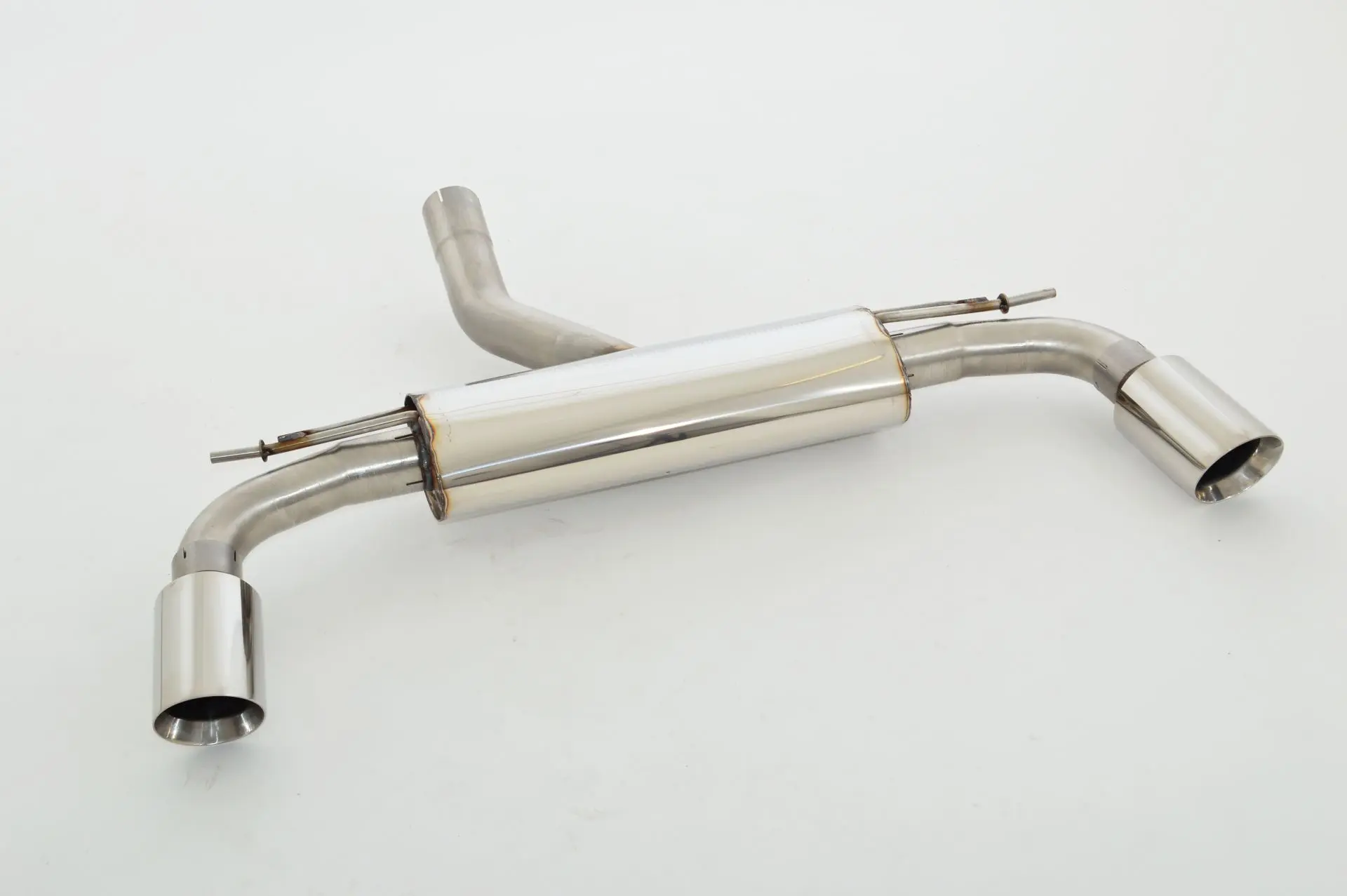 Friedrich Motorsport 70mm Duplex-Sportendschalldämpfer Edelstahl 