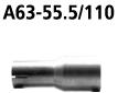 Bastuck Sportauspuff Ford Fiesta VI JA8 2x76mm Tuning