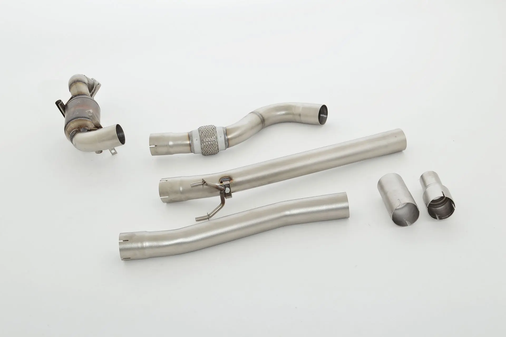 Friedrich Motorsport 70mm Downpipe mit 200 Zellen Sport-Kat. Edelstahl 