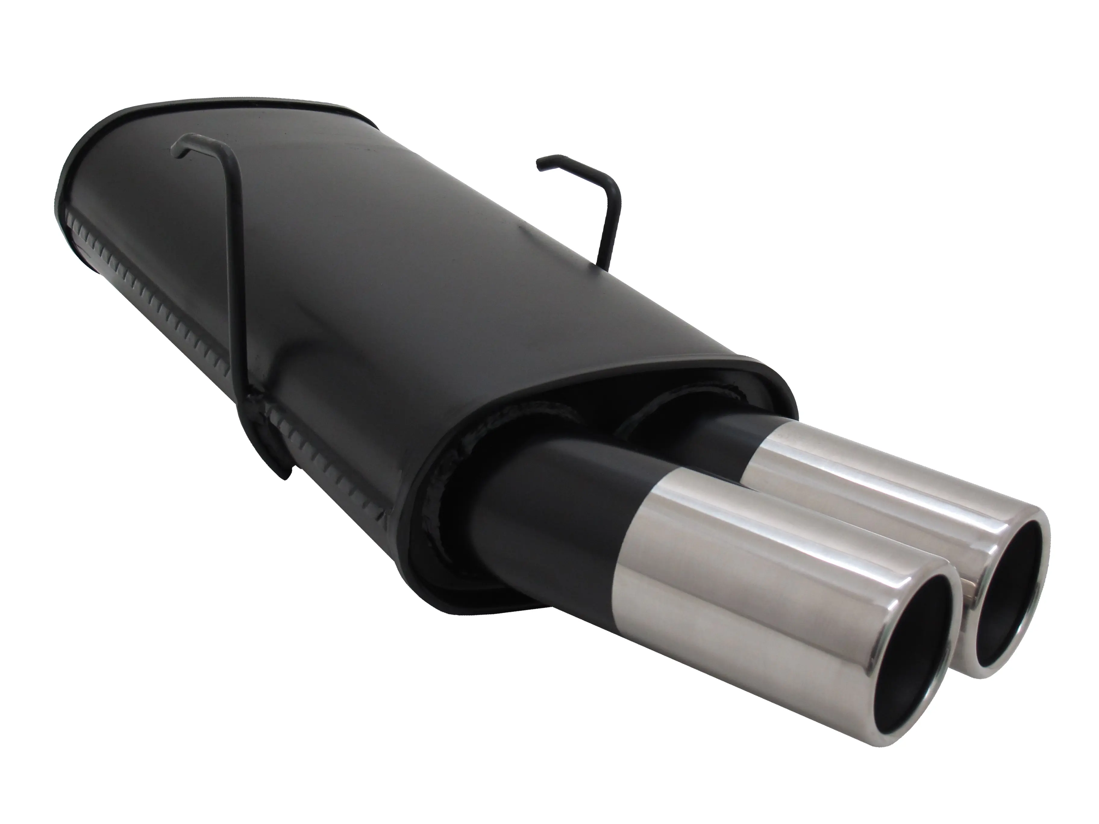 Novus Sportauspuff Peugeot 106 2x76mm Tuning Foto