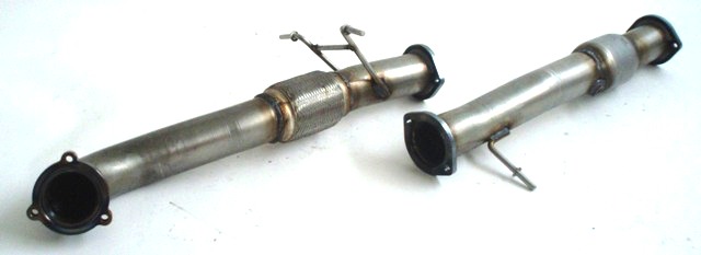 Friedrich Motorsport 3 Zoll (76mm) Downpipe mit Sport-Kat. Ford Focus II RS + RS 500