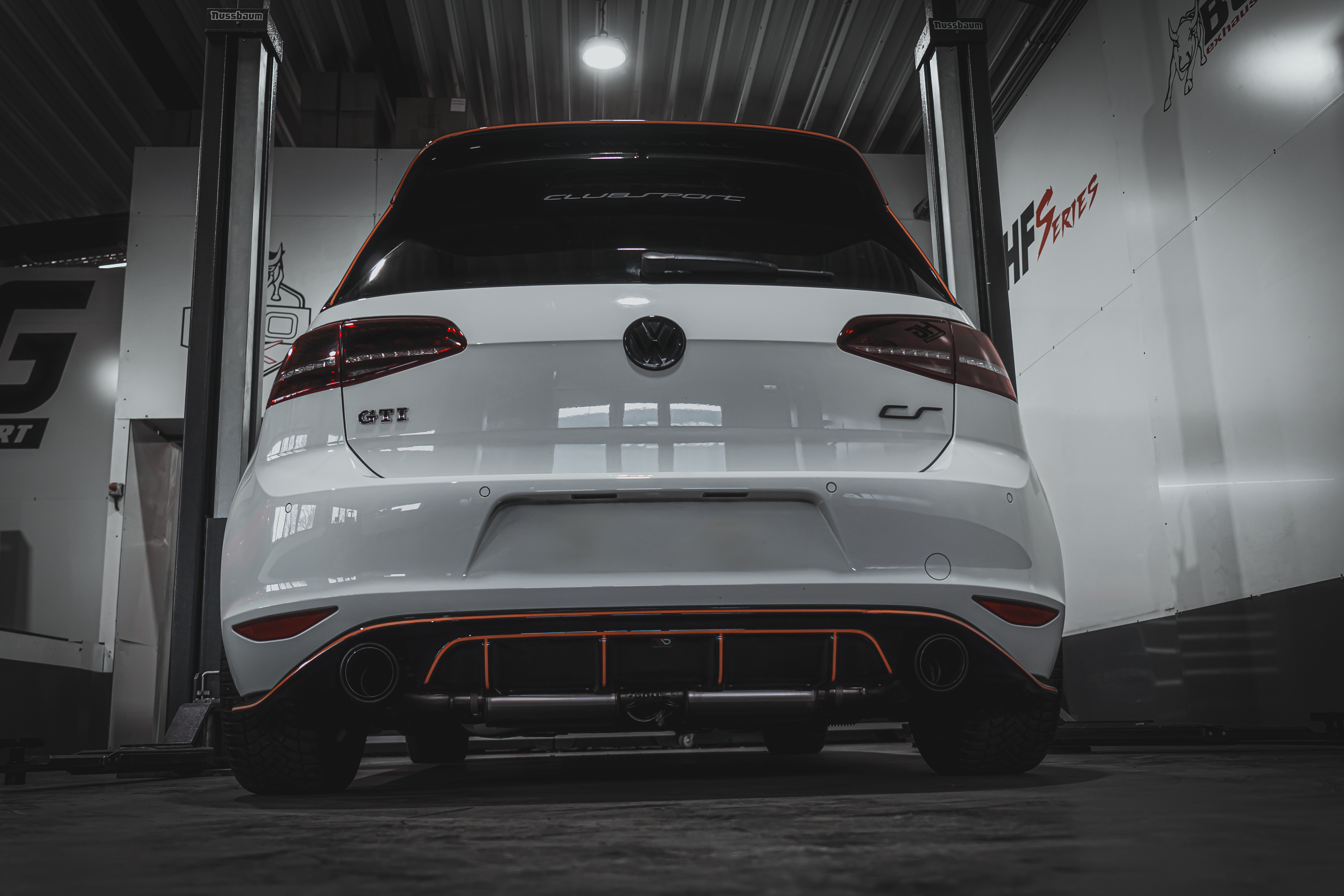EGO-X/Bull-X Abgasanlage 3 Zoll für VW Golf 7 GTI/CSBild