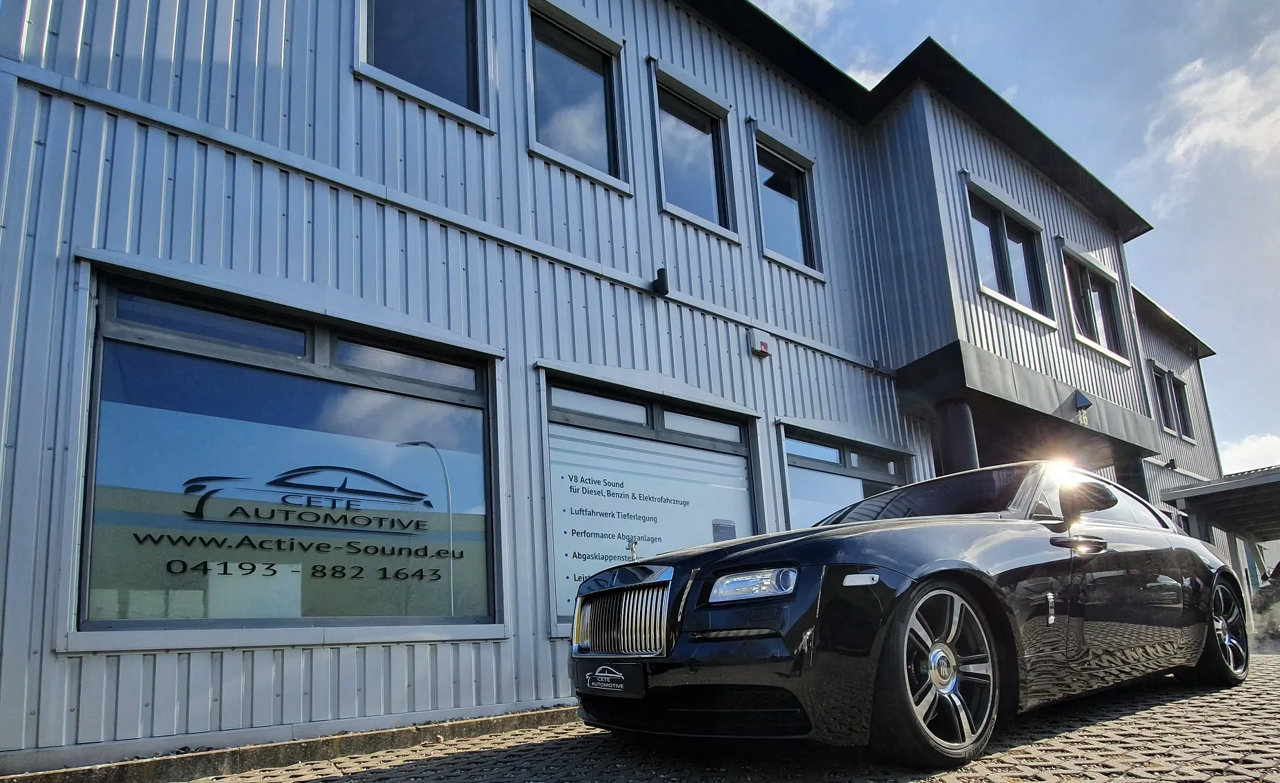 CETE Active Suspension Control für Rolls-Royce Foto