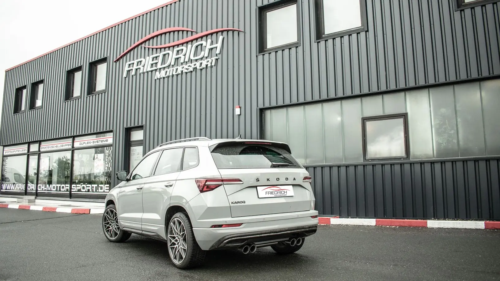  Friedrich Motorsport Duplex-Anlage Skoda Karoq NU