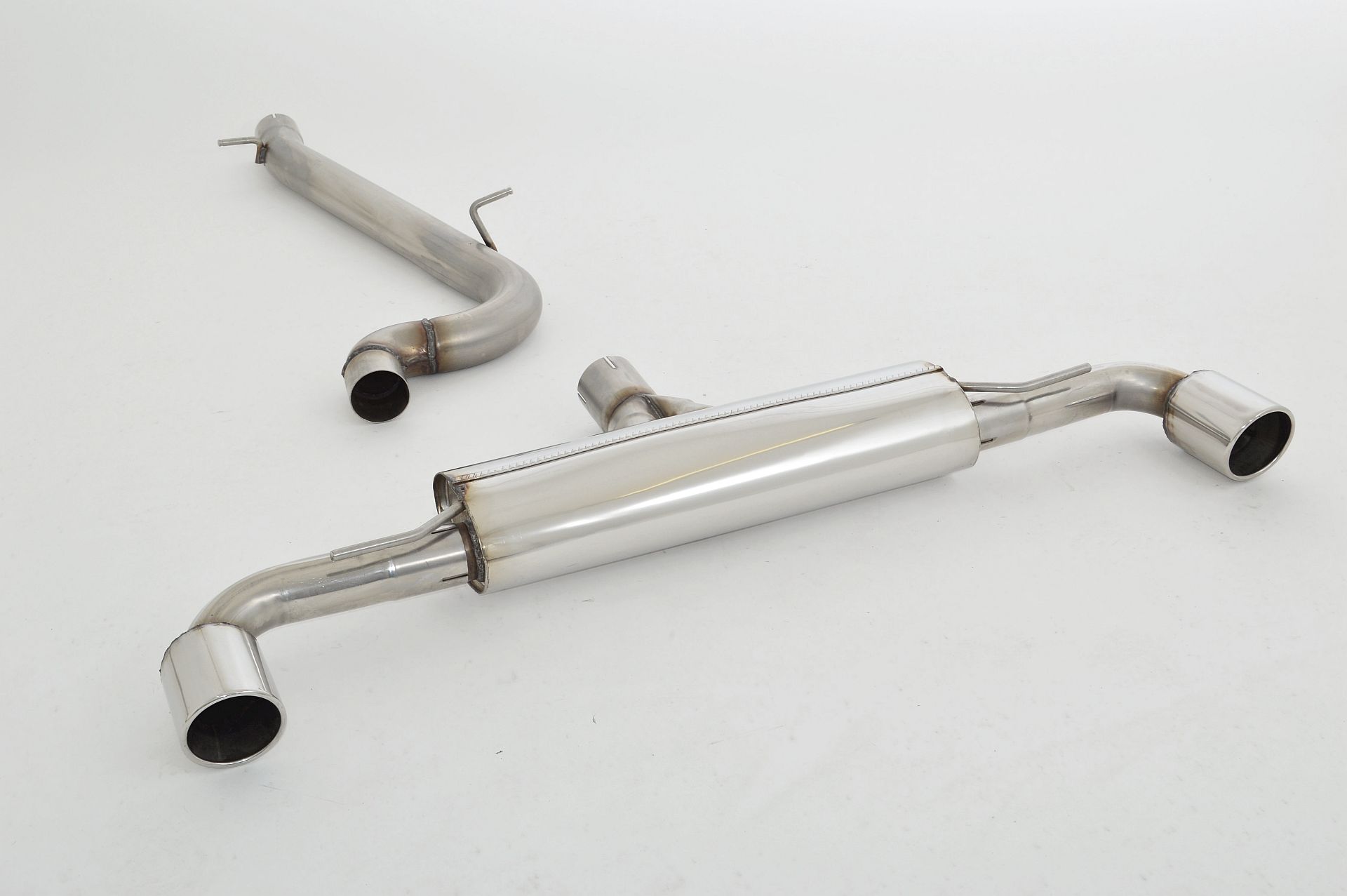 Friedrich Motorsport 76mm Duplex-Anlage Audi TT 8J Quattro