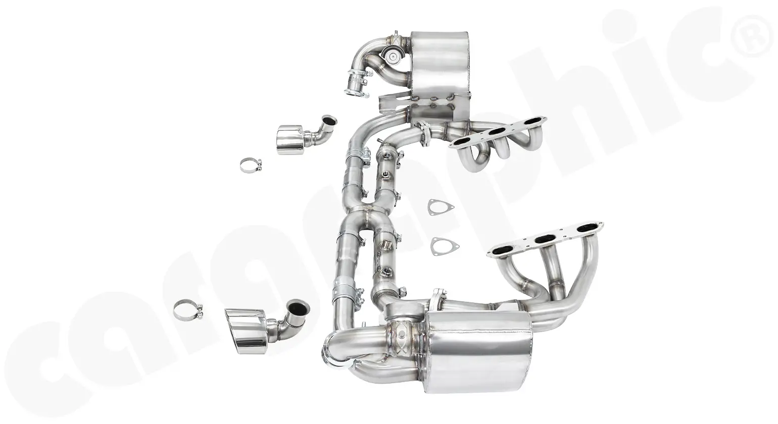 CARGRAPHIC Sportabgasanlage für Porsche 996 Carrera günstig