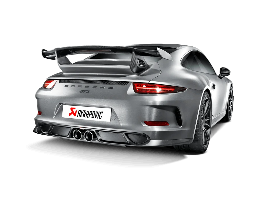 Akrapovic Slip-On für Porsche GT3/GT3RS Top-Qualität Tuning