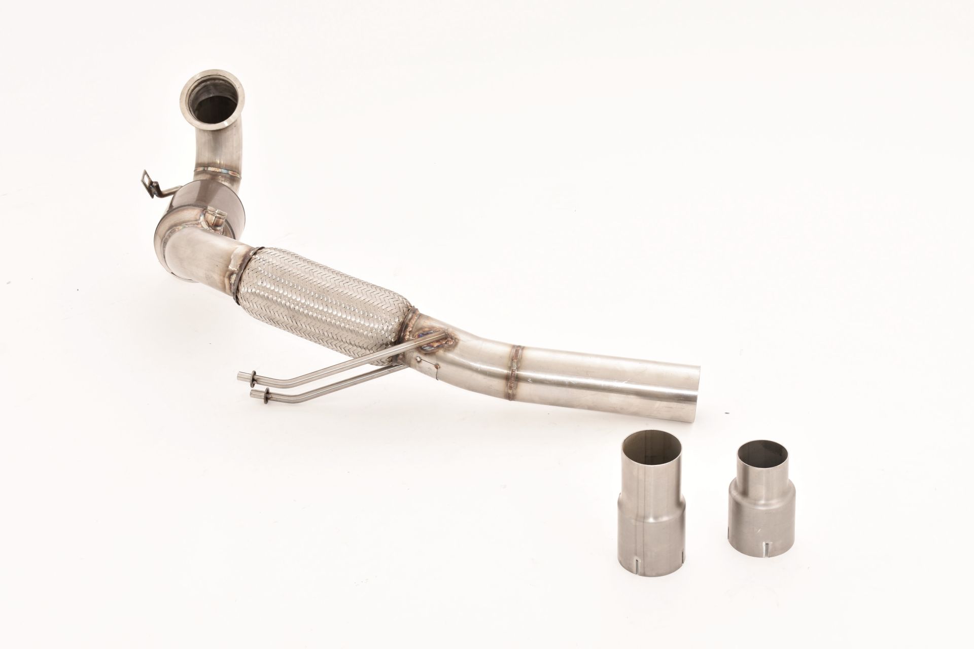 Friedrich Motorsport 76mm Downpipe mit Sport-Kat. Edelstahl 