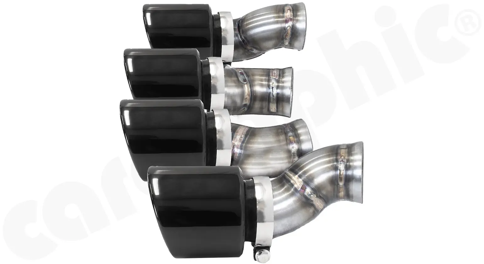 CARGRAPHIC Doppelendrohrsatz für Porsche Panamera 970.1 Bild