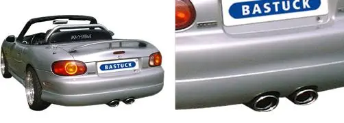 Bastuck Sportauspuff Mazda MX-5 II NB Top Qualität Foto