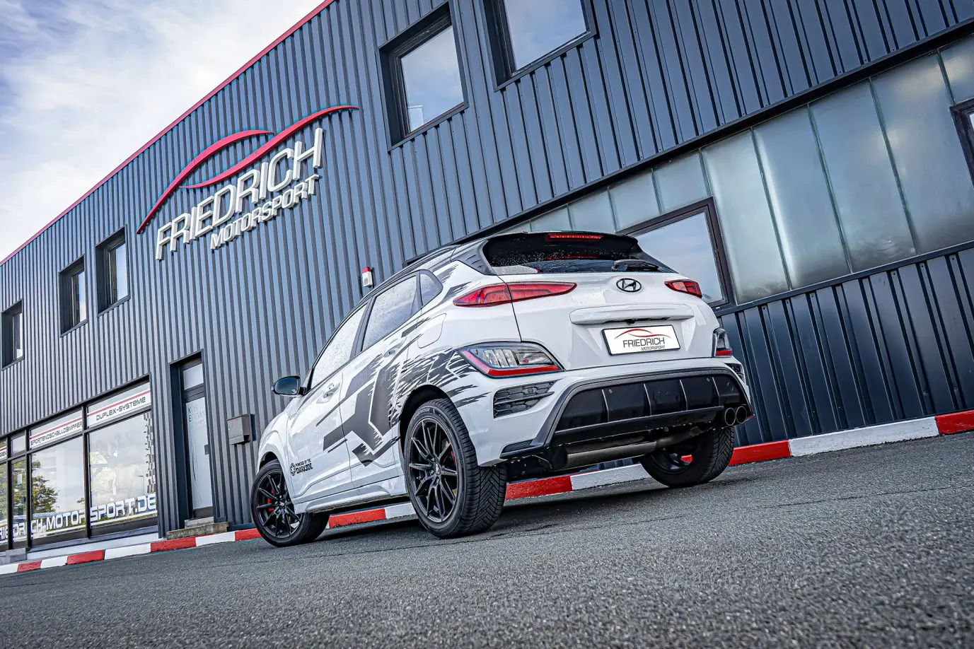 Friedrich Motorsport 76mm Anlage für Hyundai KONA 