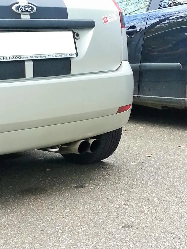 Bastuck Sportauspuff Ford Fiesta V 2x70mm Foto