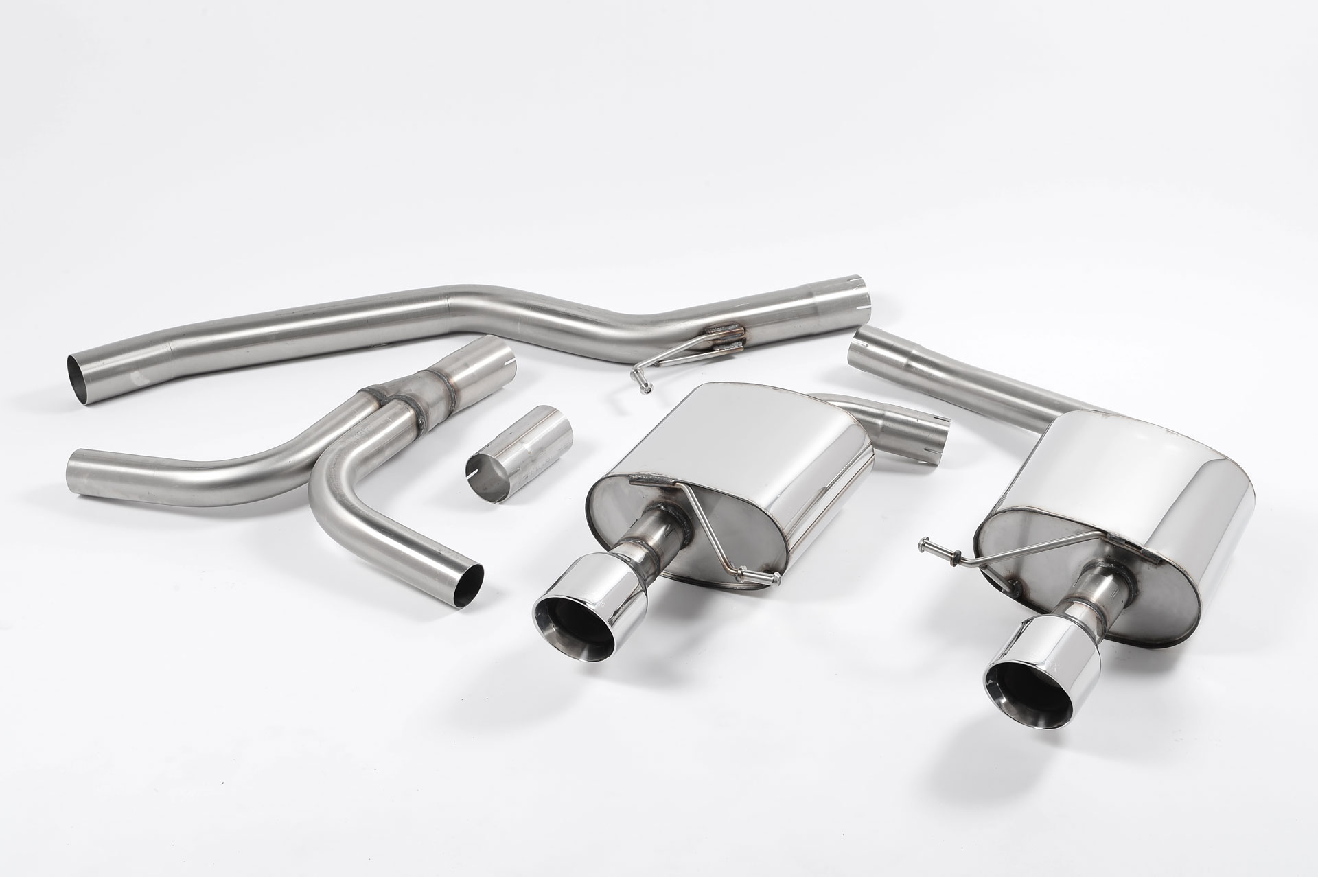 Milltek Komplettanlage (resonated) für Audi A5 B8 3.0 TDI quattro (S5-Heck)