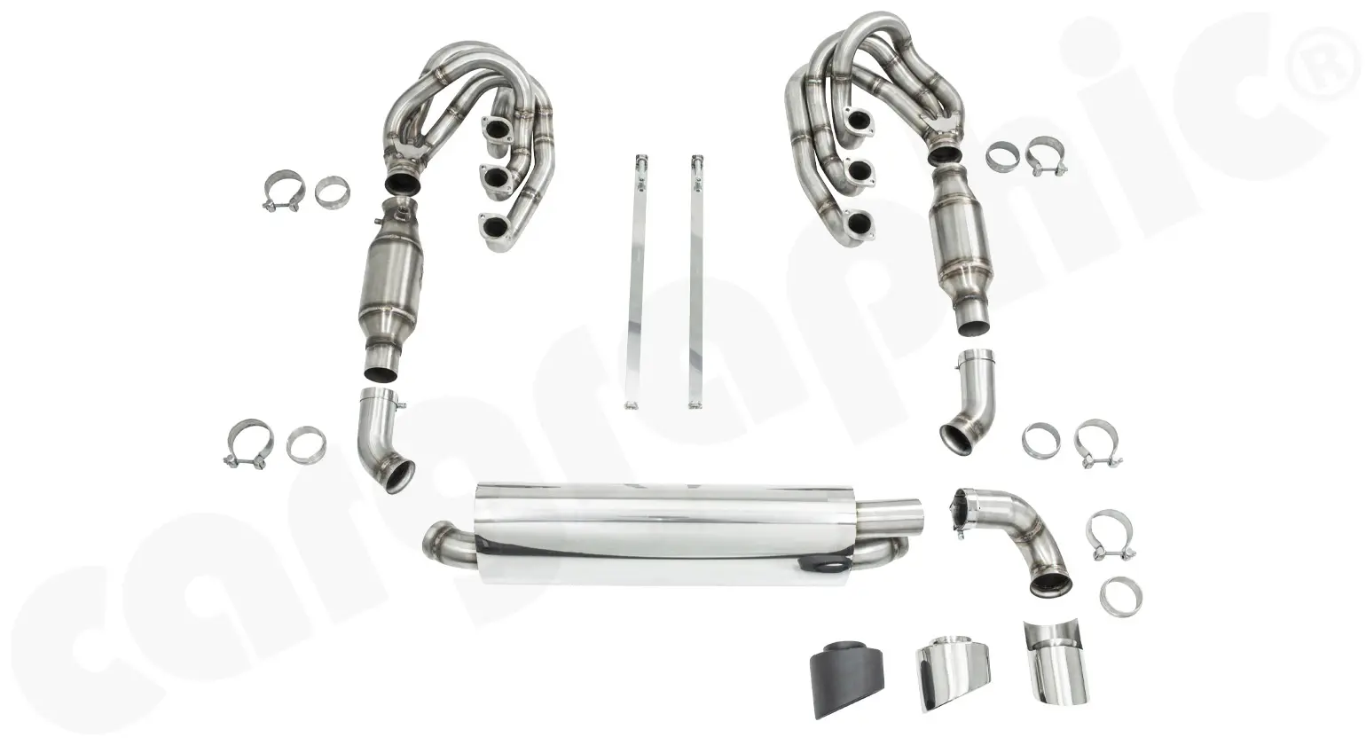 CARGRAPHIC Sportauspuff für Porsche 911 964 RS 
