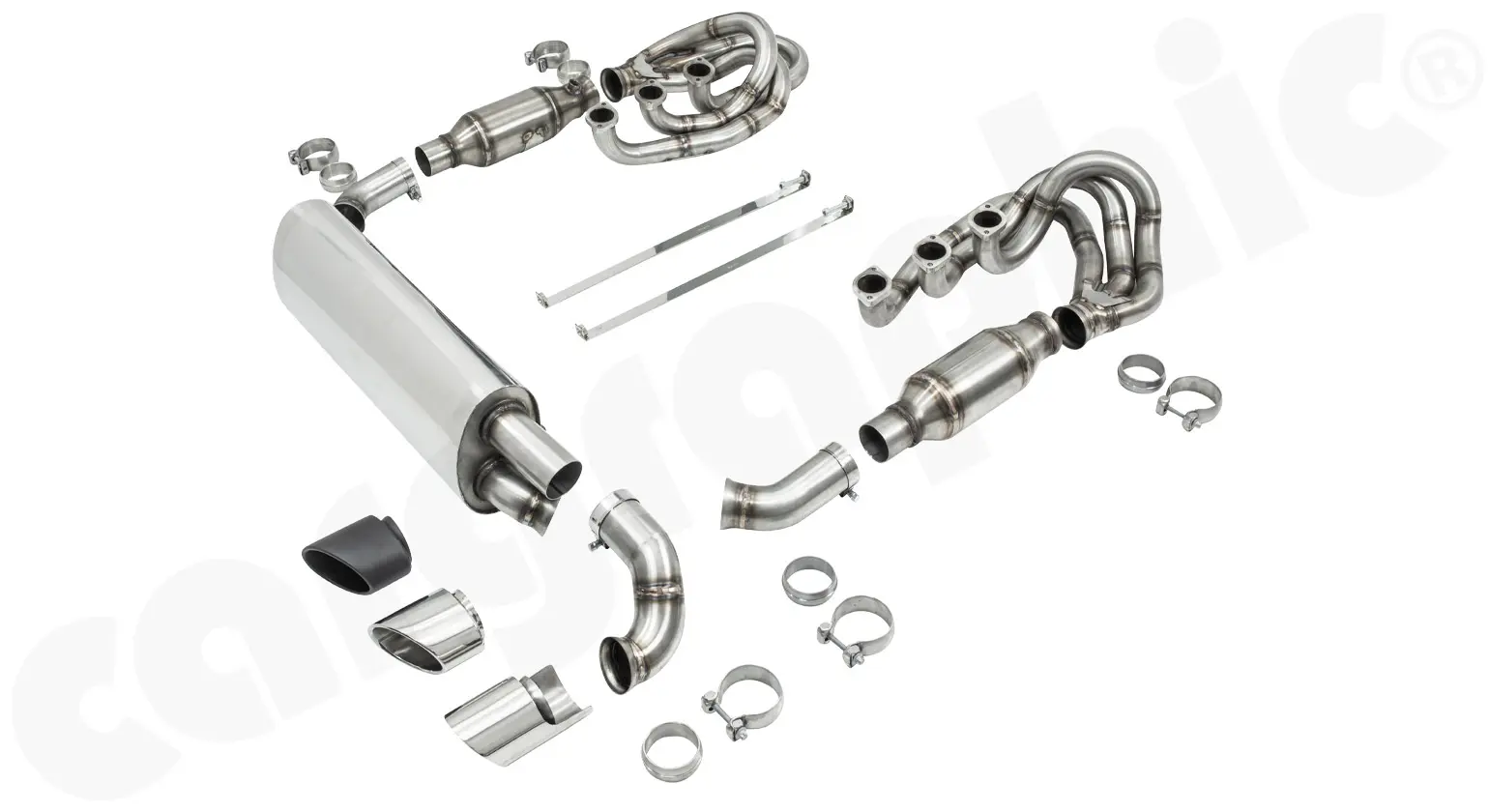 CARGRAPHIC Sportauspuff für Porsche 911 964 RS Foto