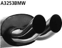Bastuck Sportauspuff für BMW 325i Typ E36 (Coupé) 2x76mm, DTM-Style Bastuck Sportauspuff BMW 325i E36 Cabrio DTM-Style kaufen