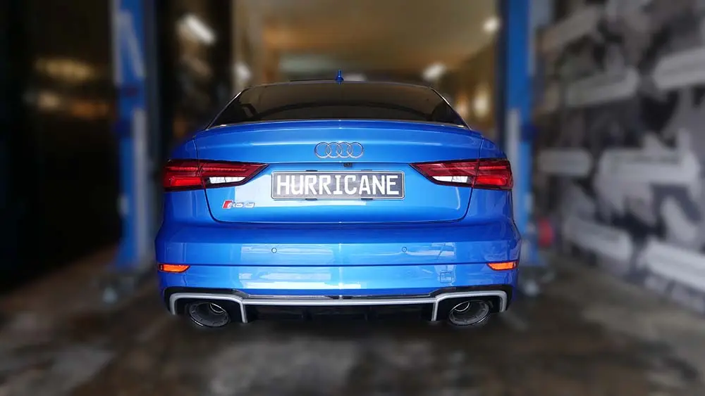 Hurricane 3,5” Abgasanlage für Audi RS3 8V Informationen