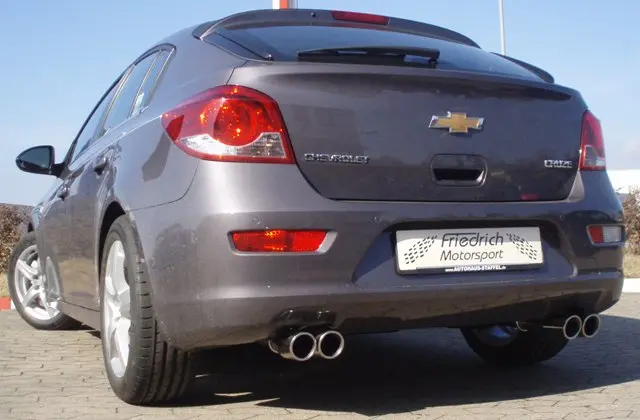 Sportauspuff für Chevrolet Cruze Friedrich Motorsport