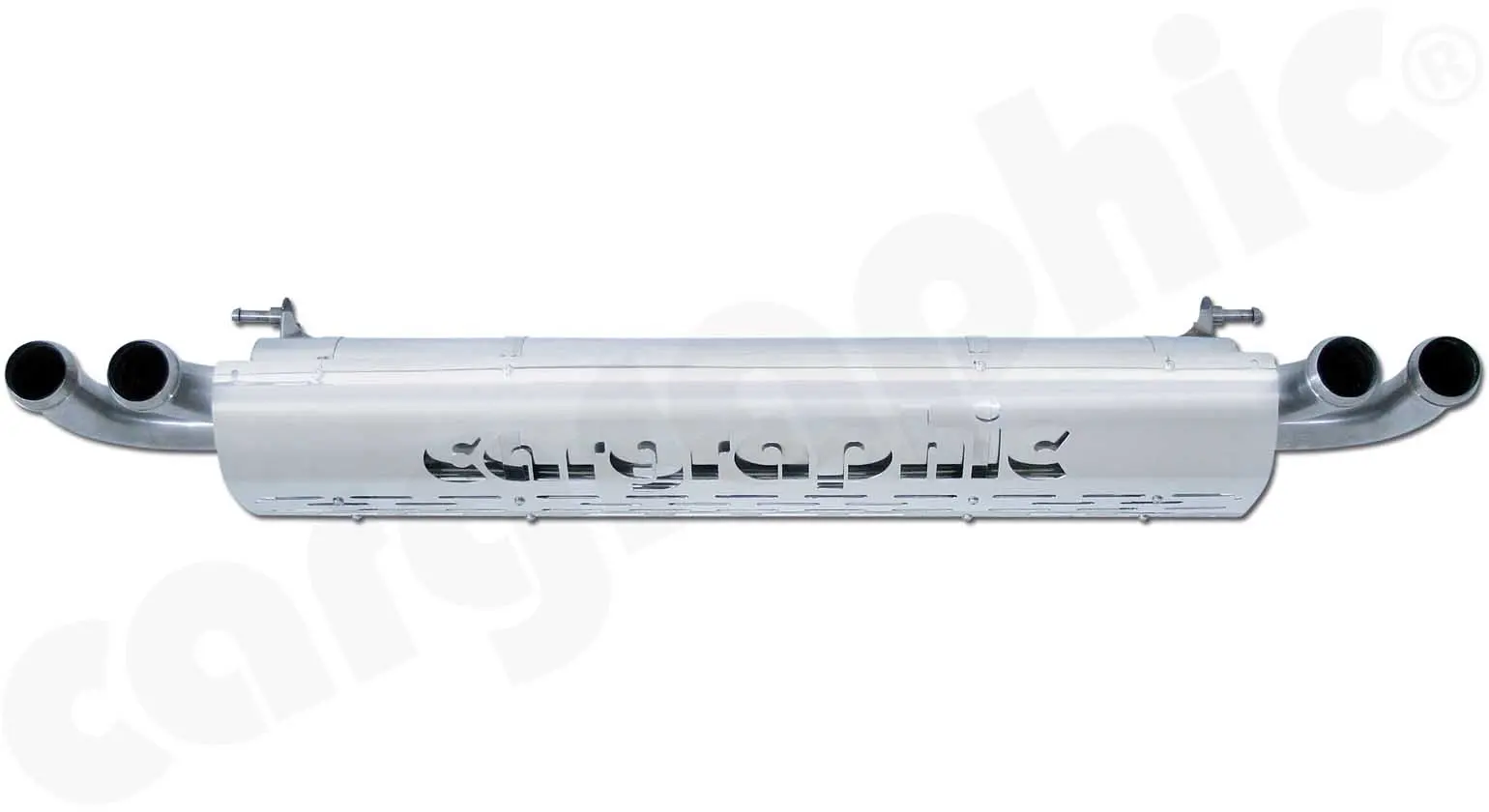 CARGRAPHIC Sport Endschalldämpfer für Porsche Cayenne 