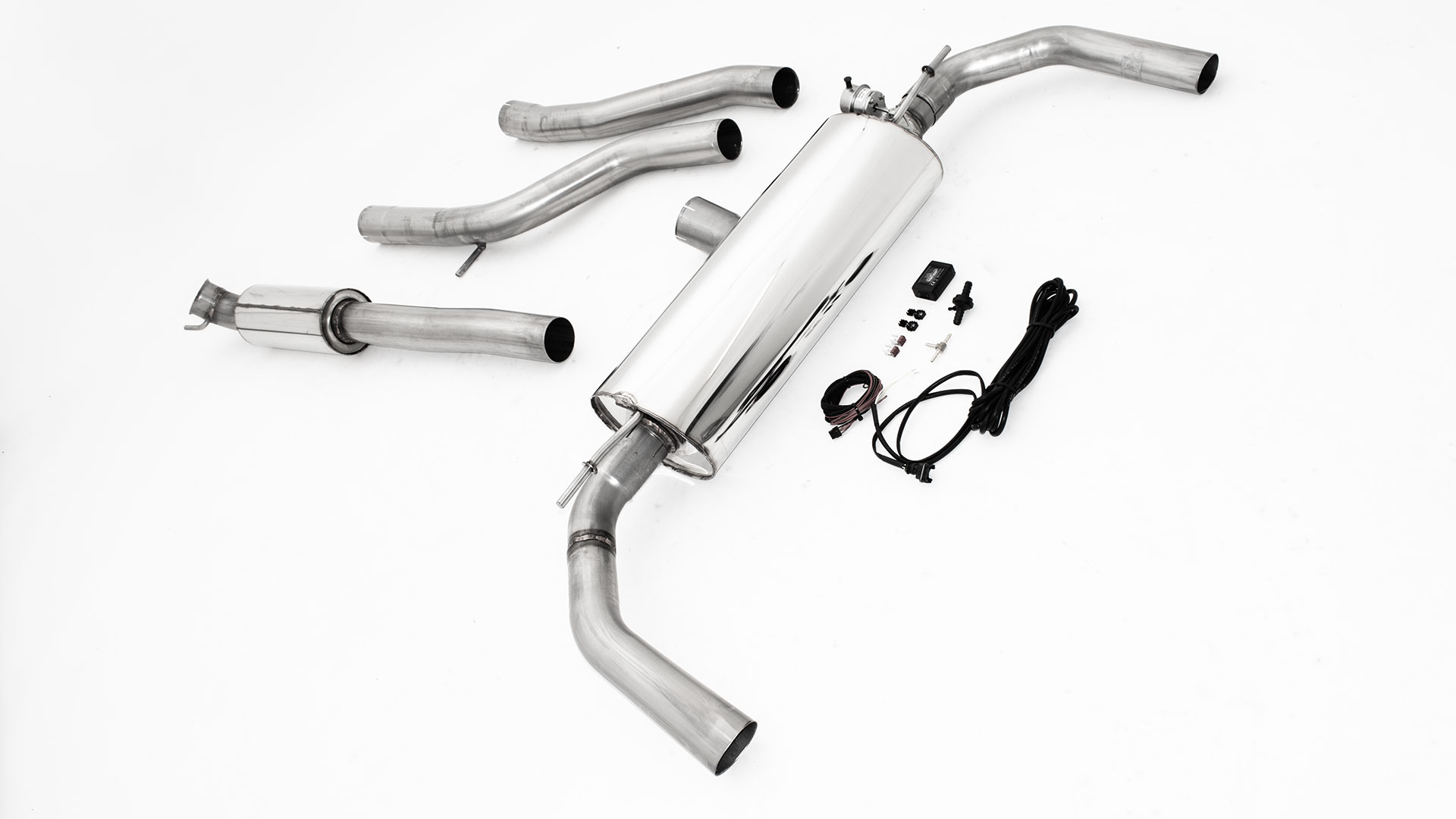 StreetBeast 76mm Duplex-Anlage mit Klappensteuerung, Mercedes C117 CLA-Klasse 