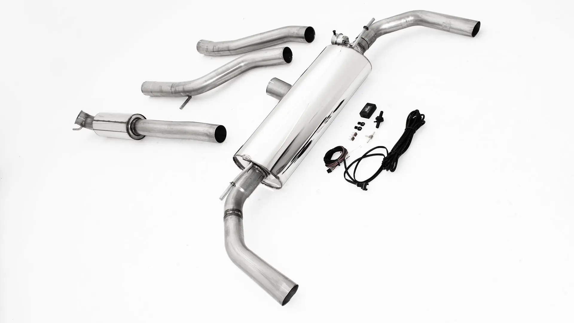 StreetBeast 76mm Duplex-Anlage mit Klappensteuerung, Mercedes C117 CLA-Klasse 