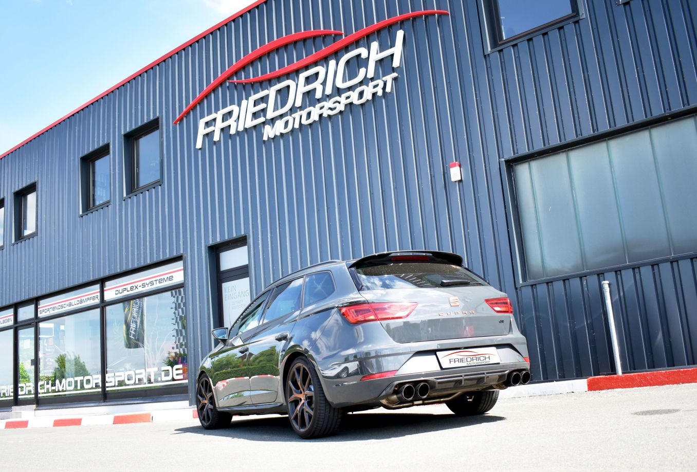 Friedrich Motorsport Duplexanlage Seat Leon 5F ST 