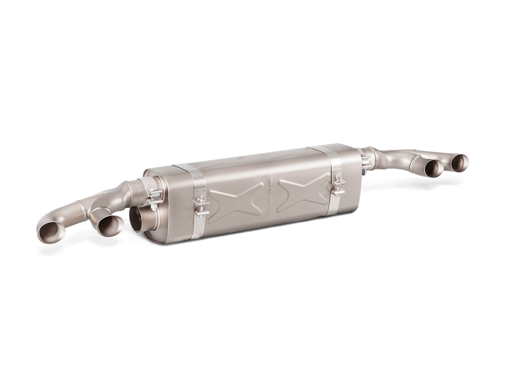 Akrapovic Slip-On Line (Titanium) für Porsche 991.2 Turbo