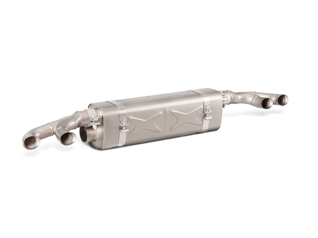 Akrapovic Slip-On Line (Titanium) für Porsche 991.2 Turbo