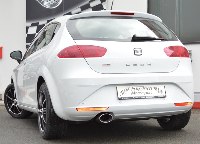 Friedrich Motorsport Endschalldämpfer Seat Leon 1P 