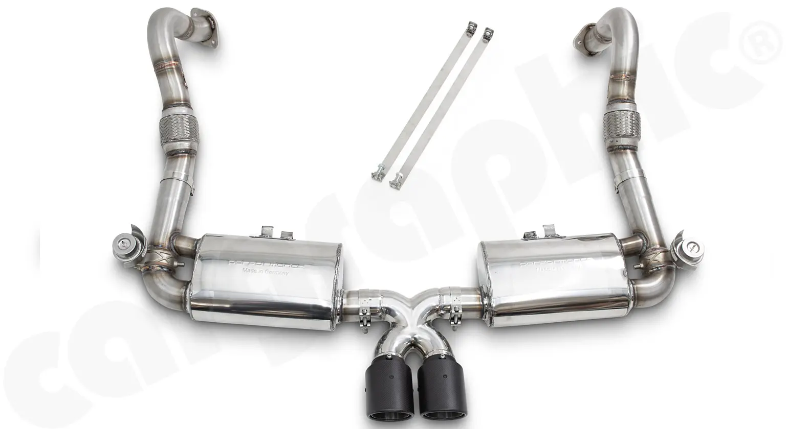CARGRAPHIC Endschalldämpfer für Porsche 718 Foto