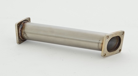 Friedrich Motorsport 76mm Diesel-Partikelfilter-Ersatzrohr Edelstahl