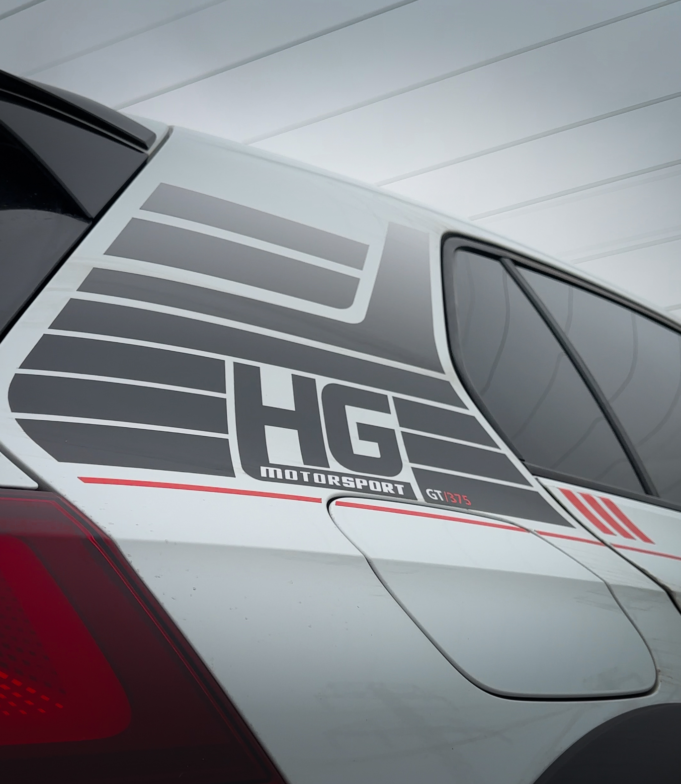 HG-Motorsport Golf 8 Designkit C-Säule+ Haube Bild